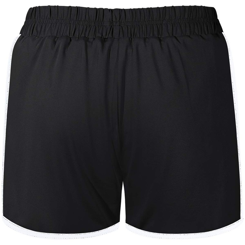 Fulbelle Pantalones cortos deportivos elásticos de doble capa para correr