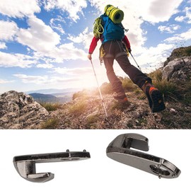 TOPINCN 20 Sets Boot Lace Hooks, Shoe Boot Hooks Shoe Lace Hooks Boot Hook Eyelets Boot Eyelet Repair Kit Alloy Shoe Boot Lace Fittings Rivets Repair Camp Hike Climb (Tape wrap)