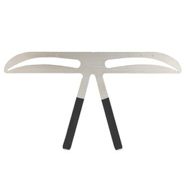 Eyebrow Stencil, Reusable Eyebrow Ruler Eyebrow Shapers Stencil, DIY Makeup Tool for Beginner Grooming and Drawing Brows - Akinami Eyebrow