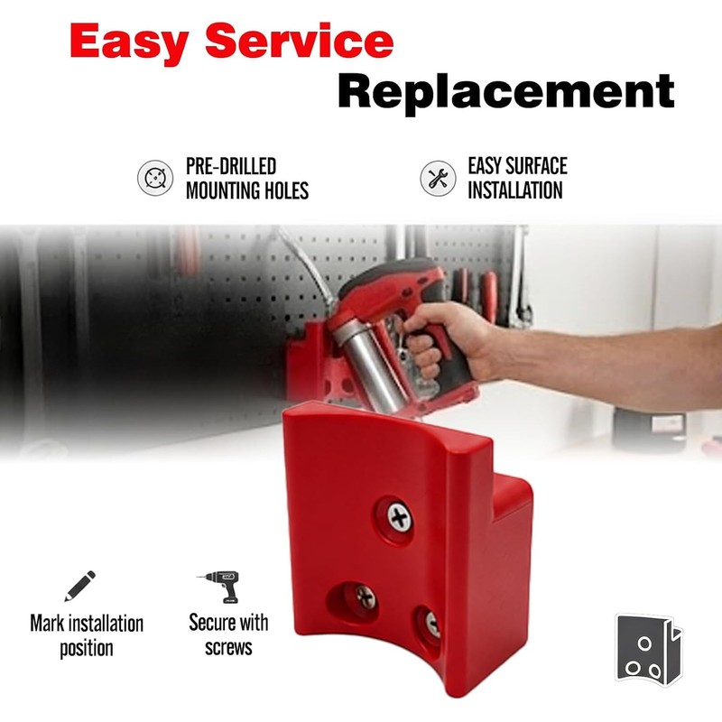 Grease Gun Holder Wall Mount Fits Milwaukee M12 M18 2646