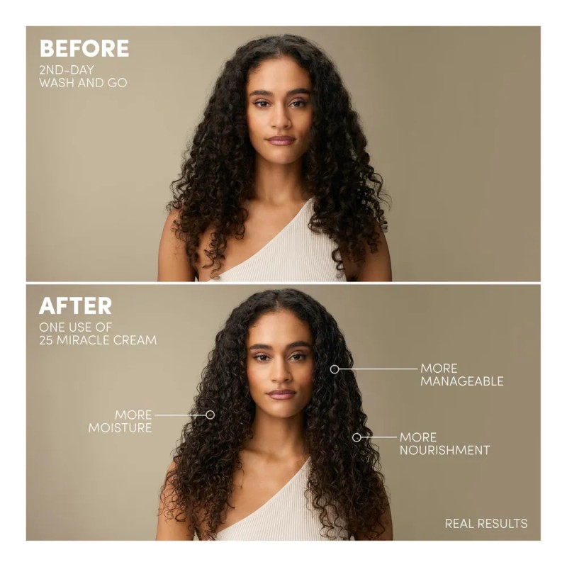 Mizani 25 Miracle Leave-in Crema Para Rizos, Protector Calor