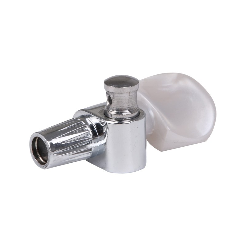logyues 5pcs Sliver Alloy Banjo Geared Machine Head Gear ratio: