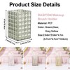 DASITON Makeup Brush Holder Organizer, Acrylic Makeup Brush Cup, Diamond
