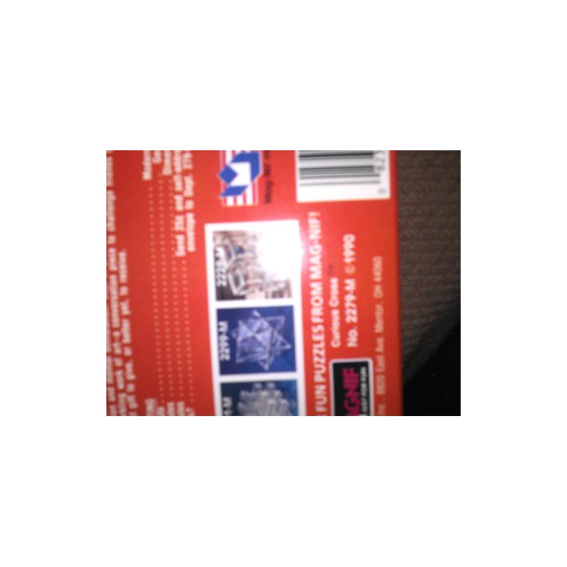 Mag-Nif Inc. Curious Cross Puzzle