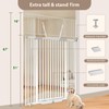 Amibud 67" High Extra Tall Cat Gate, 29.5-49.21" Wide Pressure