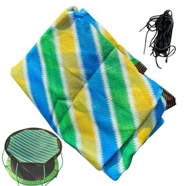 Trampoline Sun Shade - Trampoline Canopy | Protective Accessories Replacement UV Protection for Outdoor Kids Rain Indoor Sun Jumping Adults