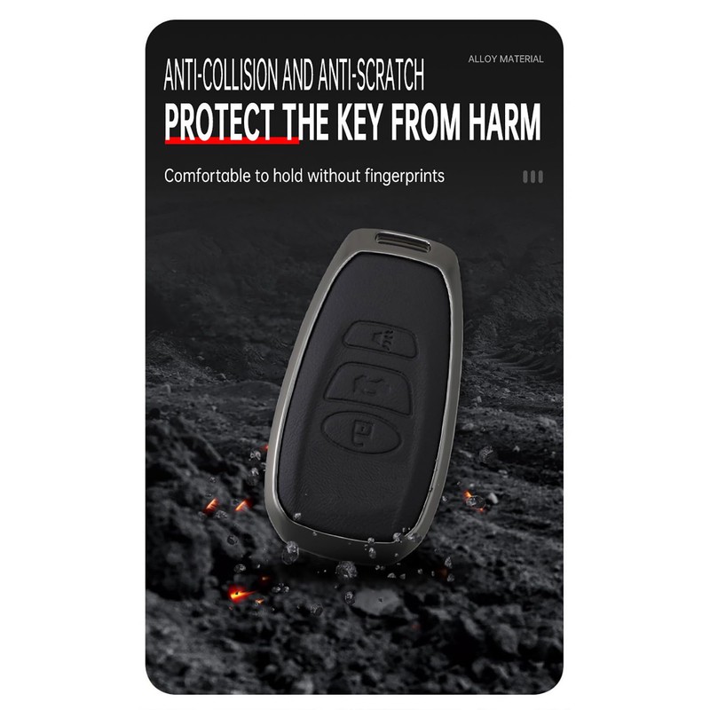 ontto 3 buttons Key Fob Cover Fit for Subaru Ascent