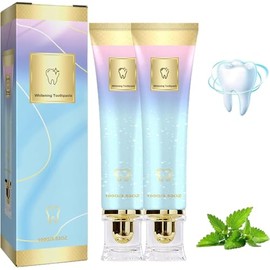 2PCS Niacinamide Toothpaste Fresh Breath,2025 Upgrade Fresh Breath Toothpastes, Complete Care Toothpastes, Protect Teeth, Natural Peppermint