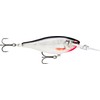 Rapala, Angelköder Shad Rap Elite, Angelausrüstung mit Balsa-Konstruktion (ohne Blei,