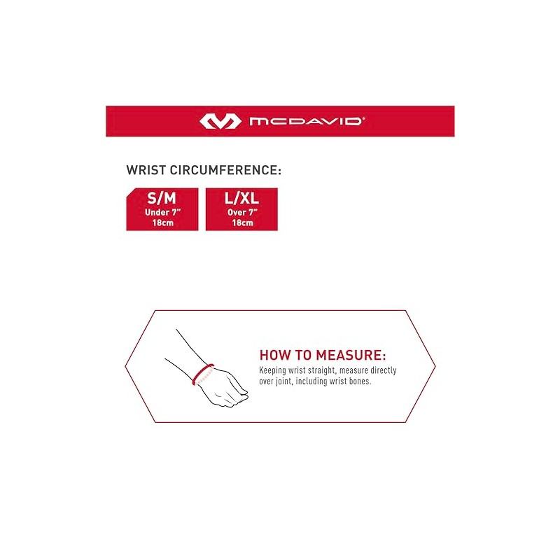 McDavid - Muñequera elástica