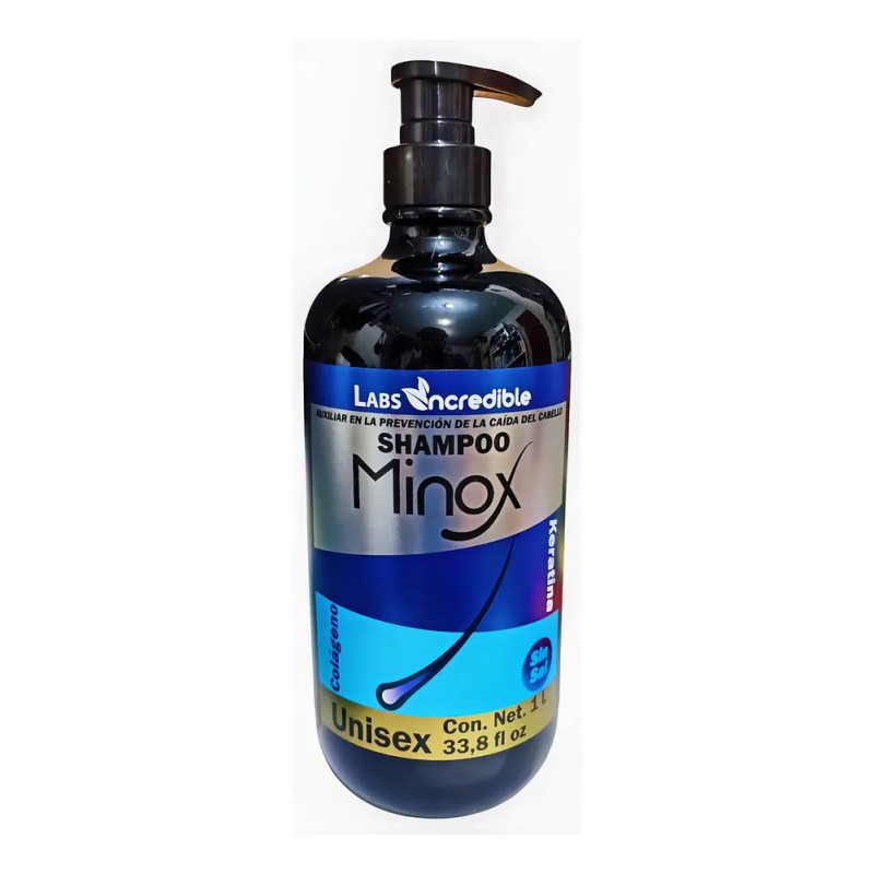 Shampoo Minox Colageno Y Kertina 1 Lt Incredible Products