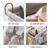 Koksi Bed Pockets Organiser, Bedside Hanging Storage Caddy for Magazine