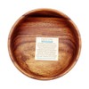 Pacific Merchants Acaciaware 6 x 3 Inch Round Calabash Bowl