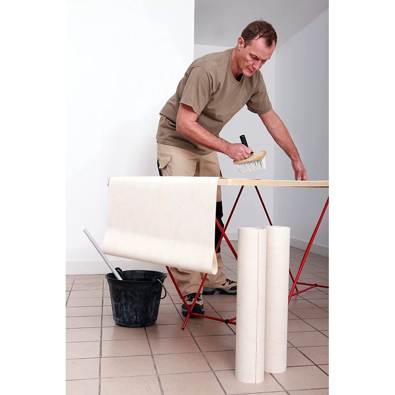 Roman Wheat-Based Wallpaper Paste Adhesive for Delicate Materials, Superior Wet