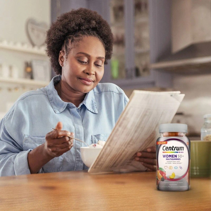 Centrum Multivitaminico Mujer 50 + 80 Gomitas Suplemento