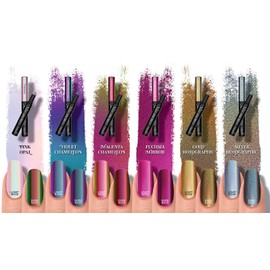 Gelish Chrome Stix (Fuchsia Mirror) Purple Chrome Nail Powder, Nail Art For Nails, Purple Gel Nail Polish, Utilize With Top Coat Gel For Nails