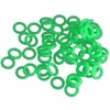 BESPORTBLE Pack of 100 Tent Stakes Ring Plastic Lights Peg