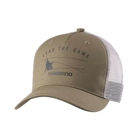 Shimano CA-066Y Graphic Mesh Cap, Khaki, M
