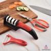 Importeek Kit Afilador Cuchillos Tijeras Pelador Utensilios Cocina