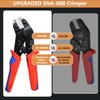 Upgraded Wire Crimping Tool, Amliber Ratchet Wire Crimper Tool for