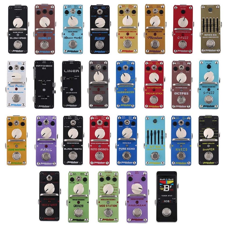 AMS-3 Mod Station Modulation Ensemble Electric Guitar Effect Pedal Mini