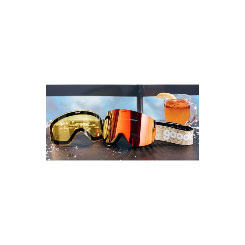 Goodr SNOW G Here for the Hot Toddies, Black