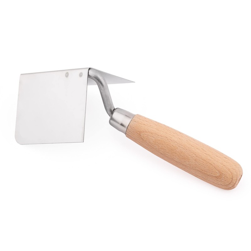 Mivos 2 x Corner Trowel Stainless Steel 80 x 60