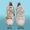 Kit De Limpieza De Tenis Tela & Piel Limpiador En