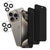 HKKAIS 2-2 Pack Privacy Screen Protector Designed For IPhone15 Pro