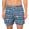 Emporio Armani Men's Standard Printed Pattern 4" Swim Trunk, Macrologo