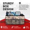 FORTEM Car Trunk Organizer, Car Storage Organizer, Collapsible Multi Compartment