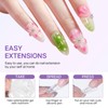 3D Sculpting Gel for Nail Art, 2PCS Clear and White