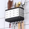 Utensil Holder Stainless Steel Multifunctional Wall Mount Utensil Drying Rack