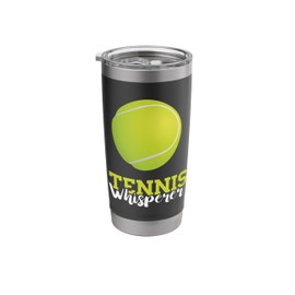 Tennis Whisperer Tennis Ball Tennis Player Lover Stainless Steel Insulated Tumbler