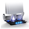 OSALADI Multi-Functional Cooling Stand Dual Charging Dock and Led Light