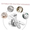 COHEALI 1 Set Adjustable Toilet Seat Hinge Replacement with Screws