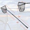 Fiblink 118 inches Folding Fishing Landing Net Fish Net with