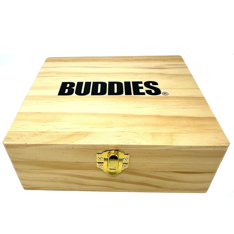 Rigasz Tips Buddies Wooden Storage Rolling Box