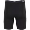 Gildan Men's Cotton Stretch Boxer Brief, Multipack, Black Soot (4-Pack,