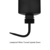 stonylab LDPE Chemical Wash Bottle, 2-Pack Watering Tool Safety Black