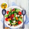 2 Pcs Steel Salad Spoon Salad Spoon Fork Serving Set