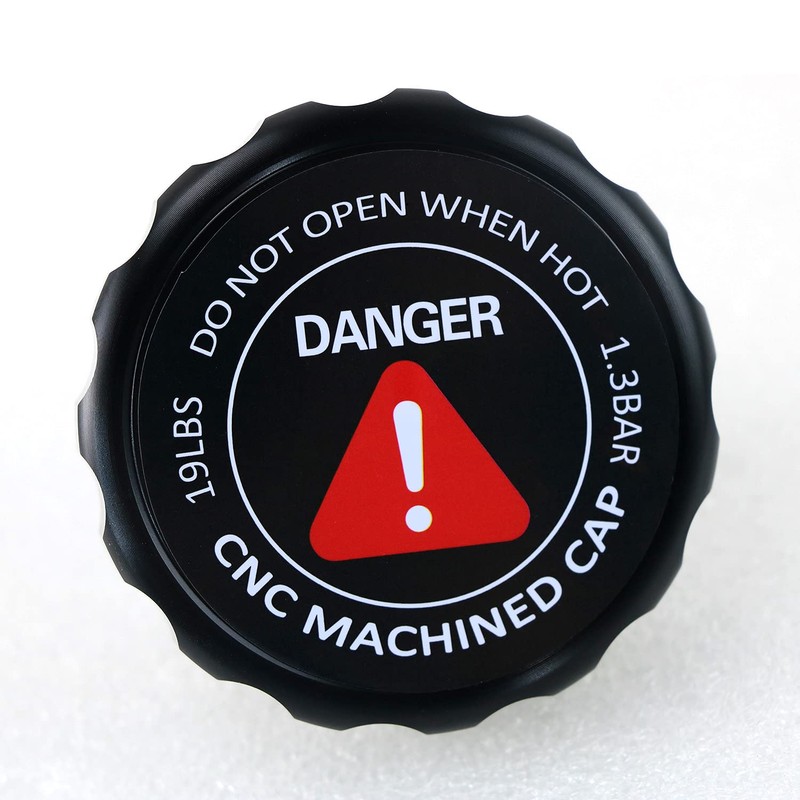 RADREPLA 1.3 Bar 19 lbs Round Notch Grip Radiator Cap