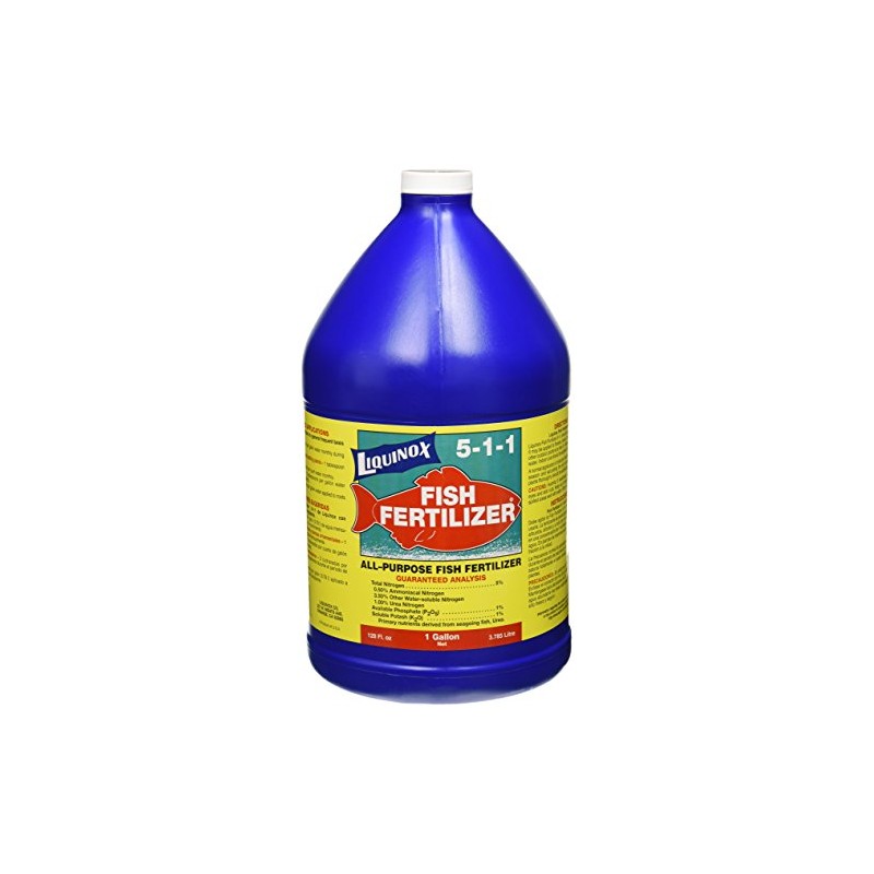 Liquinox 7128 Fish Emulsion 5-1-1 Fertilizer, 1-Gallon
