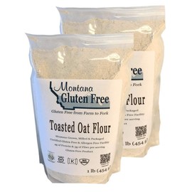 Gluten Free Toasted Oat Flour - 2 1lb bags