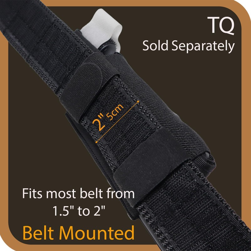 Elastic Tourniquet Holder Tactical Retention Band TQ Sleeve Pouch Horizontal