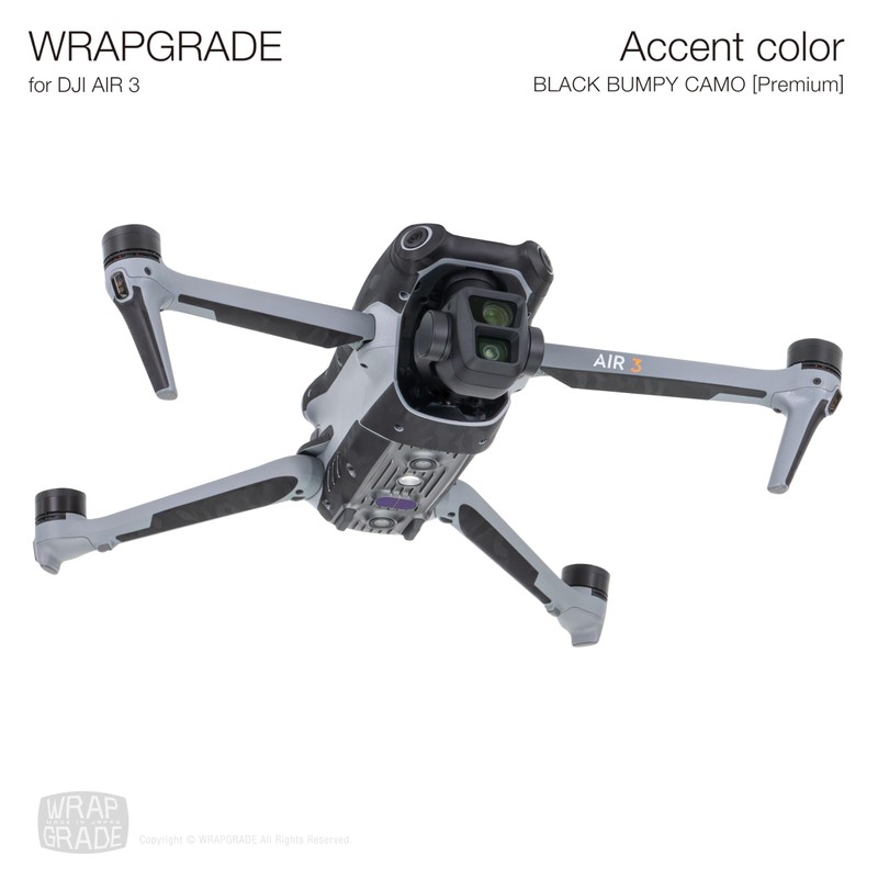 WRAPGRADE Skin Stickers Compatible with DJI Air 3 | Accent