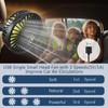 Car Seat Fans for Backseat Kids, USB Powered Car Backseat