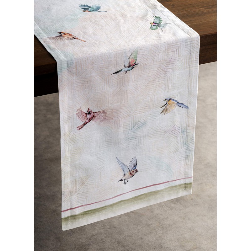 Maison d' Hermine Table Runner 37cm x 180cm 100% Cotton