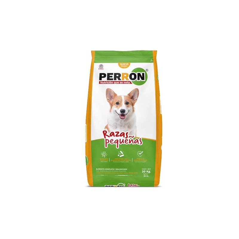 Perron® Croquetas para Perro Adulto Razas Pequeñas con Probióticos y