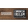 UTEN 24 Slots Watch Box Large PU Leather Jewelry Organizer